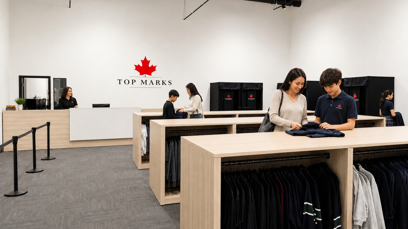Main interior of the Top Marks Montreal Fit Centre